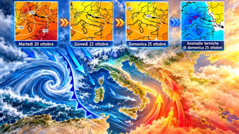 allerta meteo freddo italia ottobre