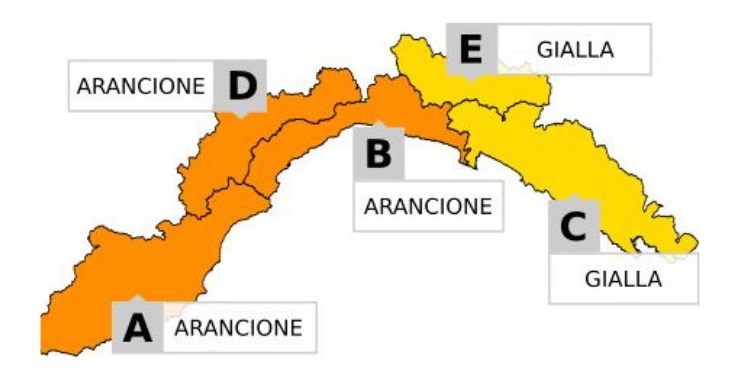 allerta meteo liguria