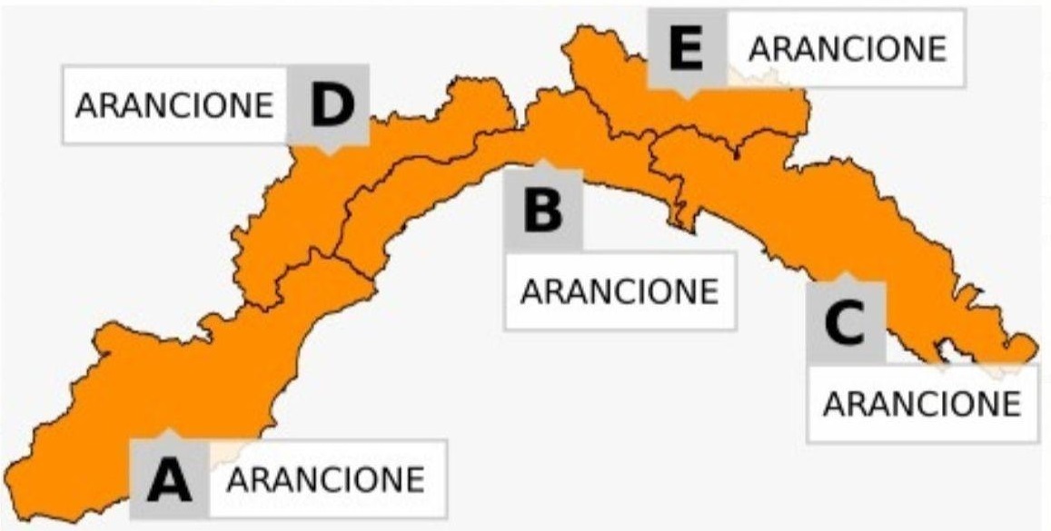 allerta meteo liguria