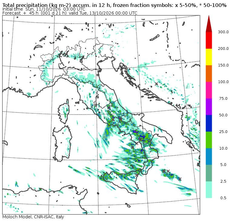 allerta meteo lunedì sera
