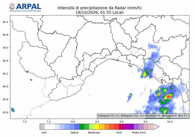 allerta meteo maltempo liguria oggi
