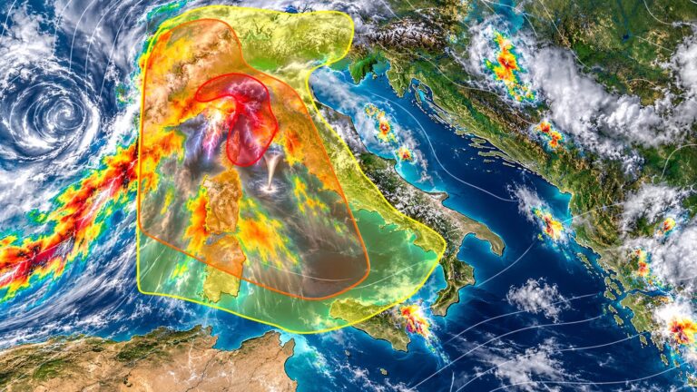 allerta meteo martedì 20 ottobre mappe