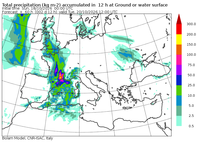 allerta meteo martedì 20 ottobre mattina