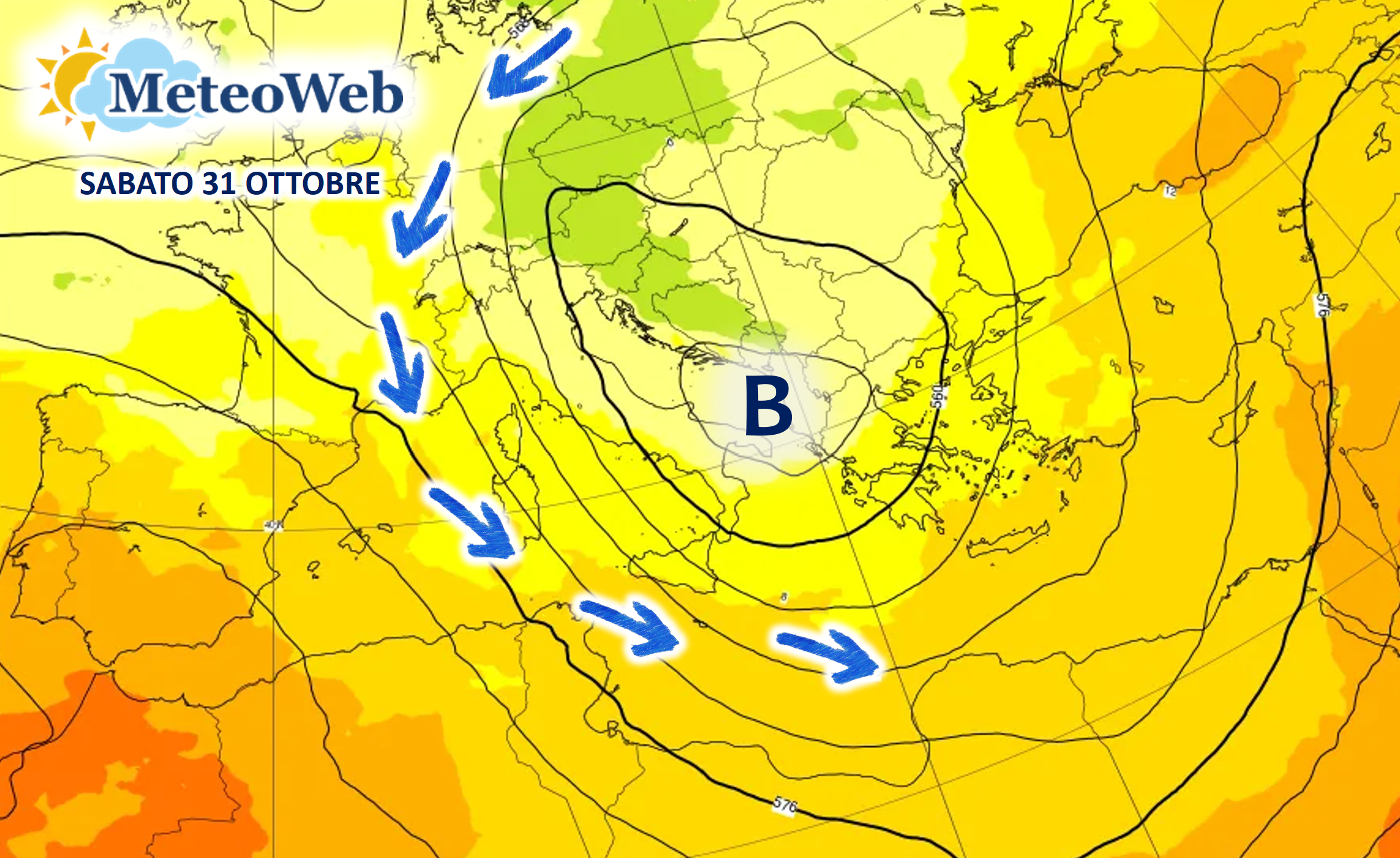 allerta meteo ondata di freddo halloween 2026