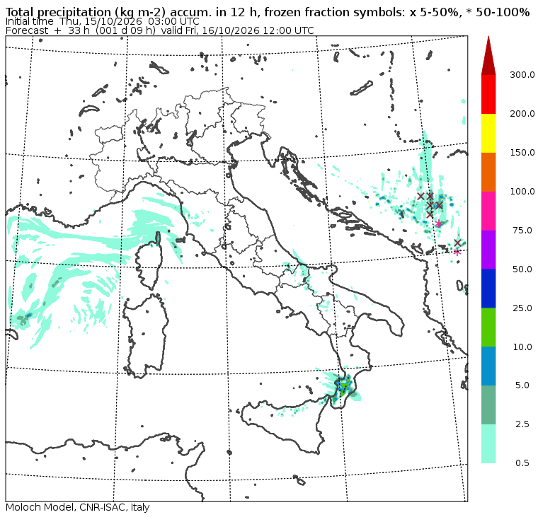 allerta meteo piogge venerdì 16 ottobre mattina