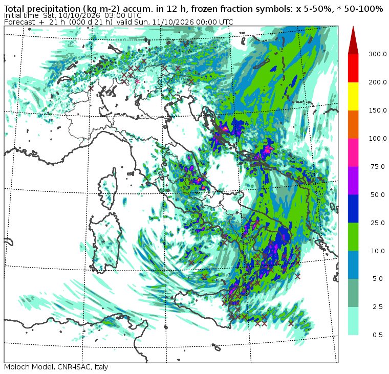 allerta meteo sabato sera