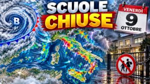allerta meteo scuole chiuse