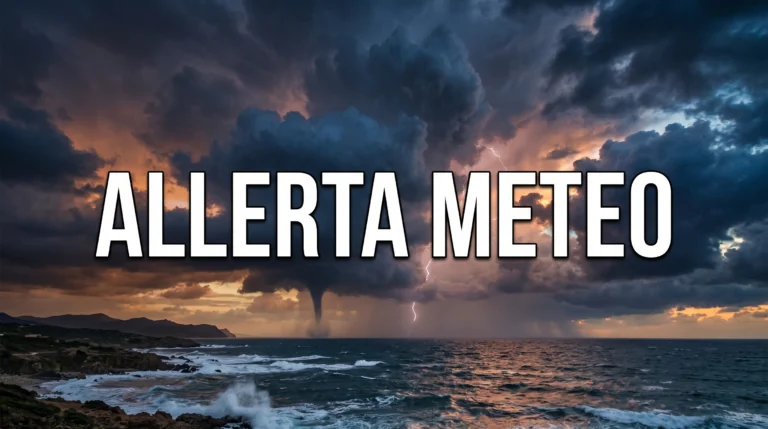 allerta meteo temporali trombe marine