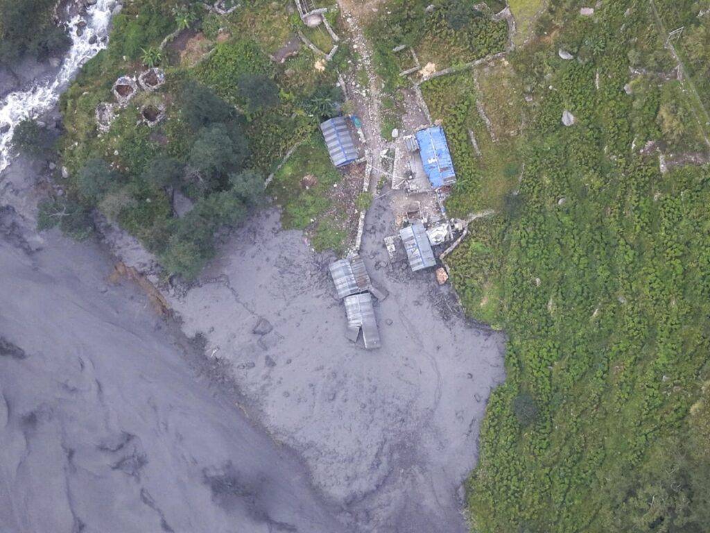 alluvione lampo Budhi Gandaki nepal