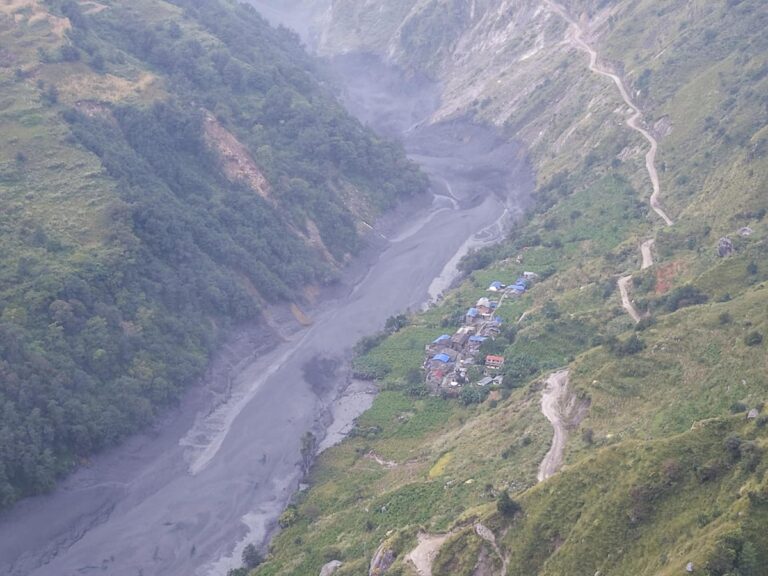 alluvione lampo Budhi Gandaki nepal