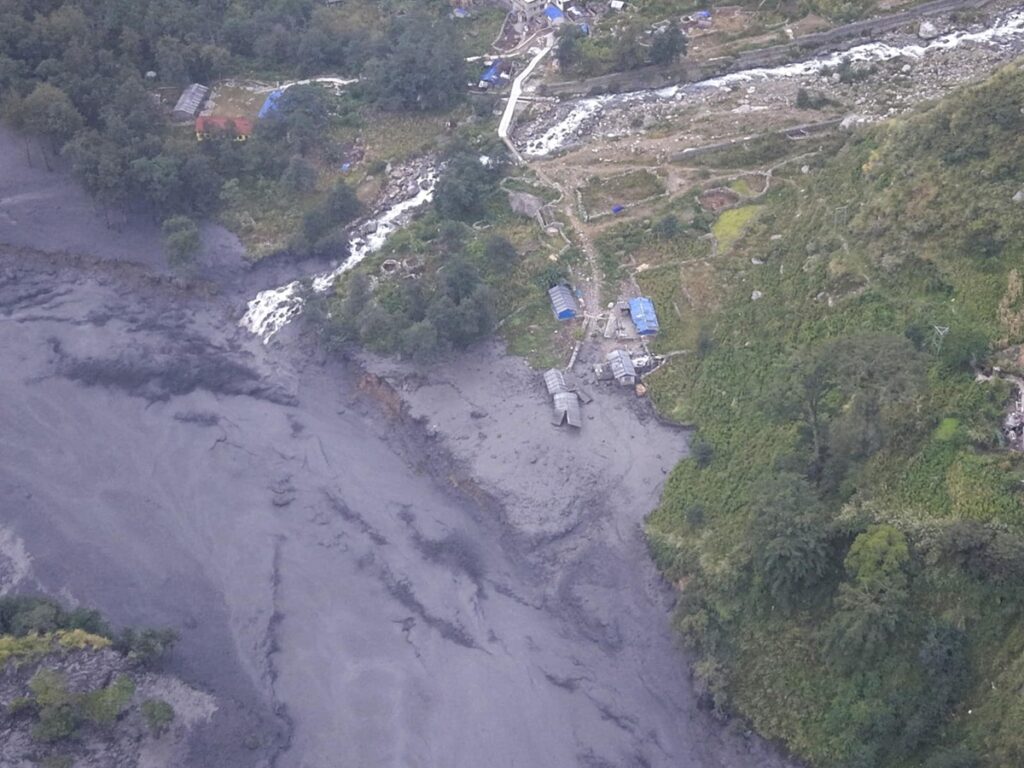 alluvione lampo Budhi Gandaki nepal