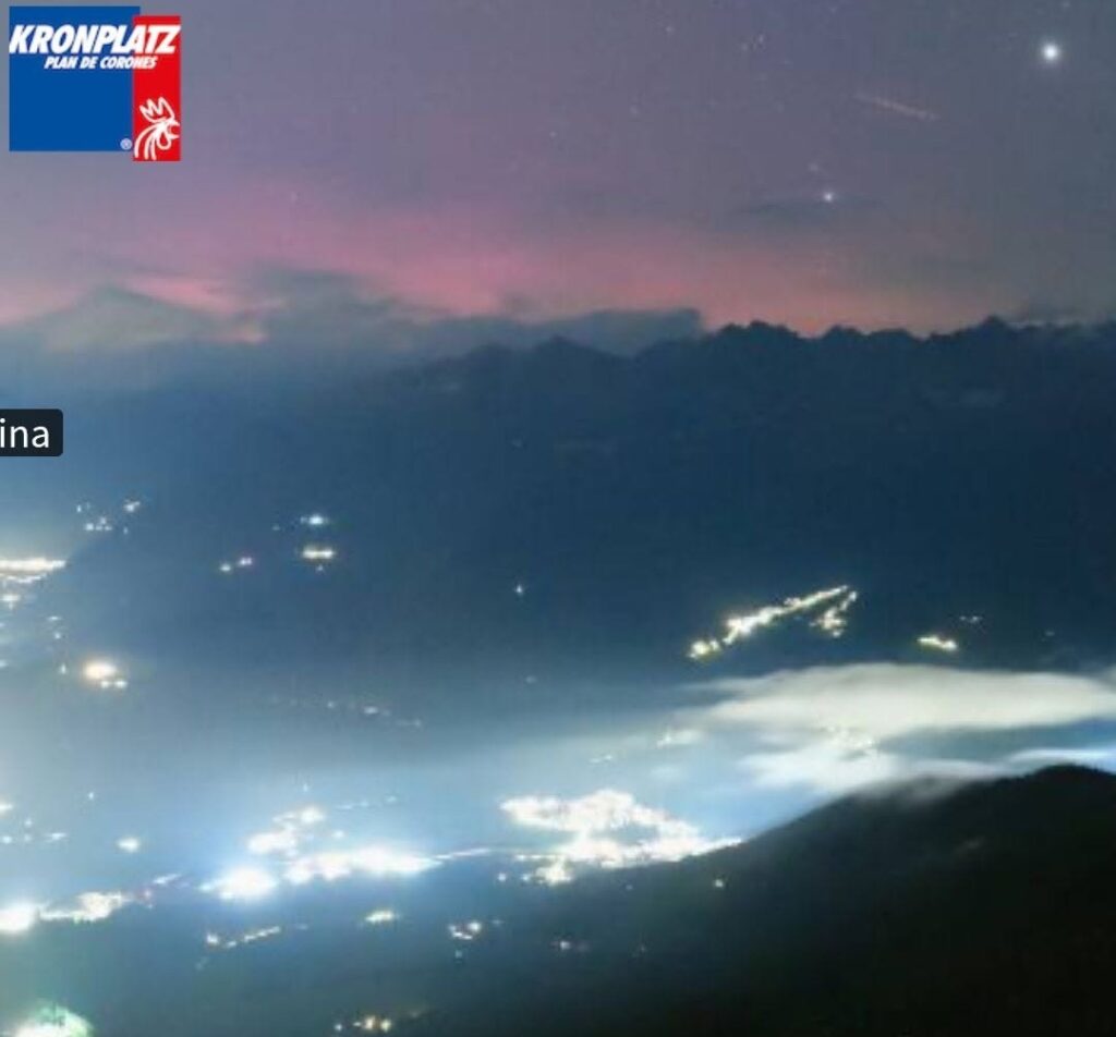aurora boreale alto adige 10 ottobre 2026
