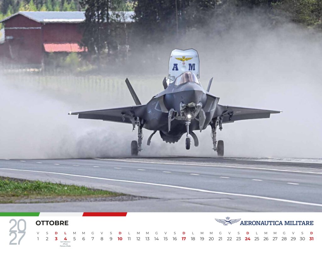 calendario aeronautica militare