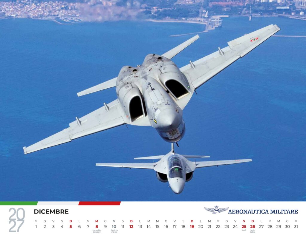 calendario aeronautica militare