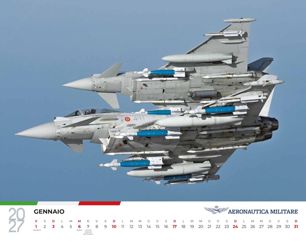 calendario aeronautica militare