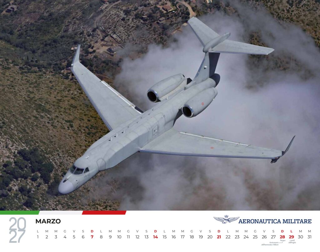 calendario aeronautica militare