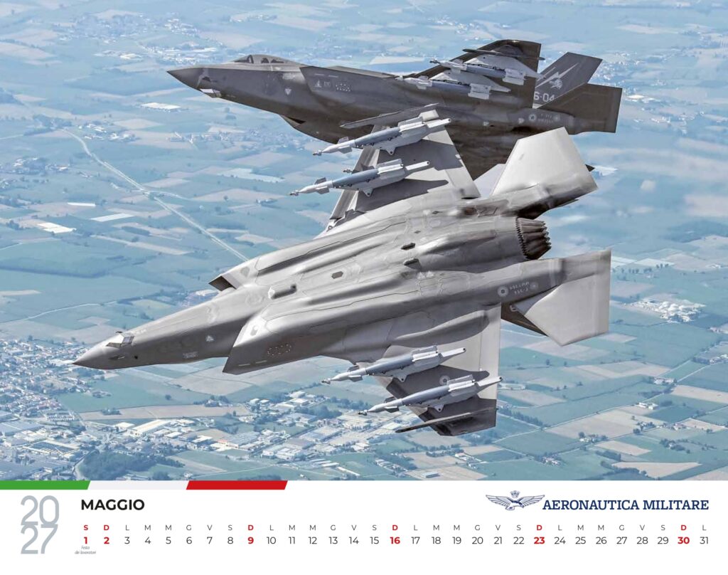 calendario aeronautica militare