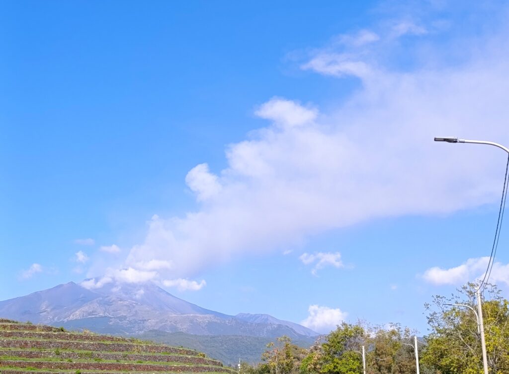 cenere etna