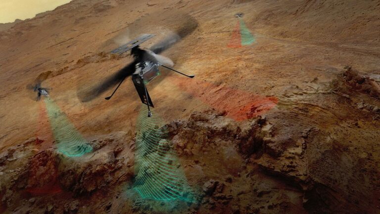 elicotteri skyfall marte nasa