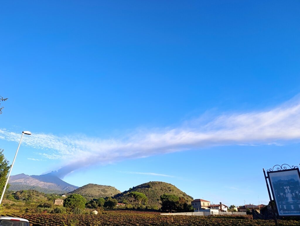 etna cenere