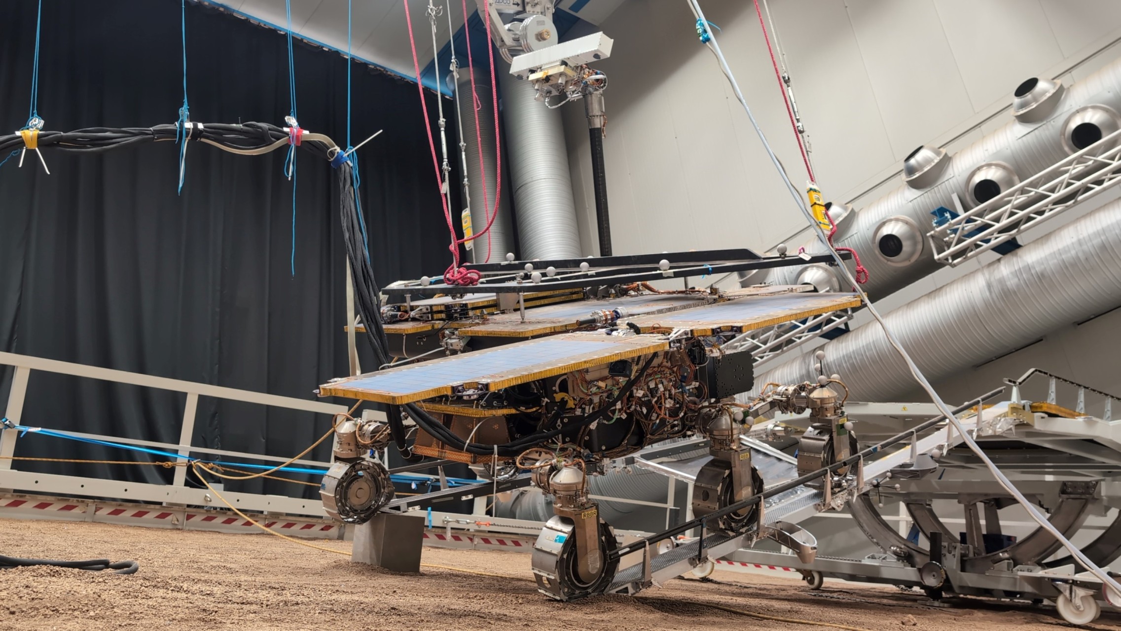 Test del rover Rosalind Franklin su Marte simulato