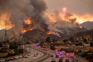 incendi california venti santa ana