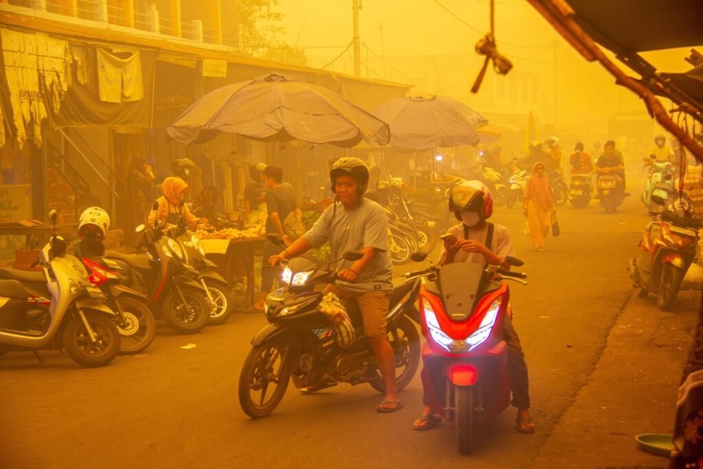 incendi indonesia