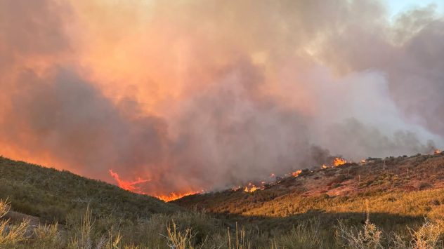 incendio Bouquet Fire california