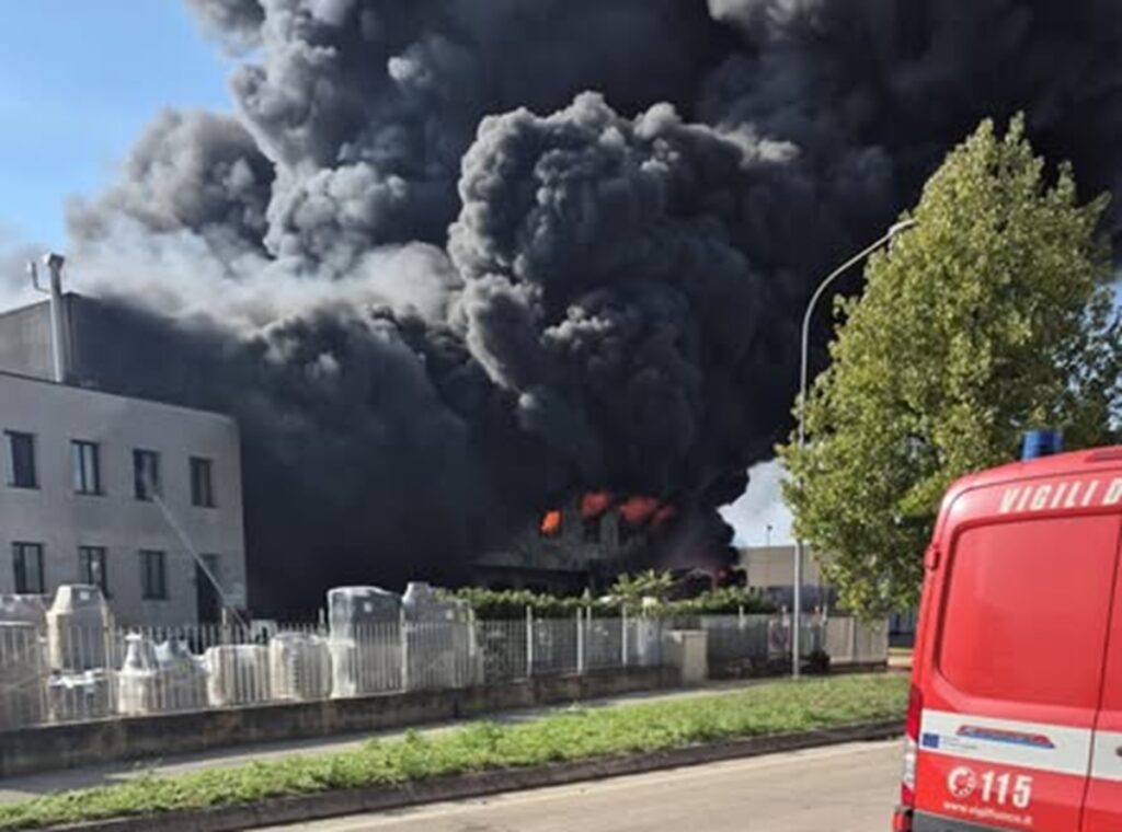 incendio malo veneto