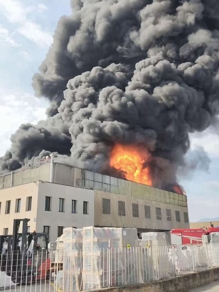 incendio malo veneto