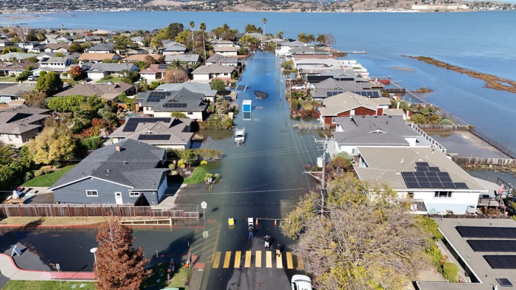 king tide california