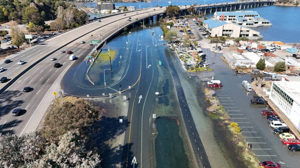 king tide california