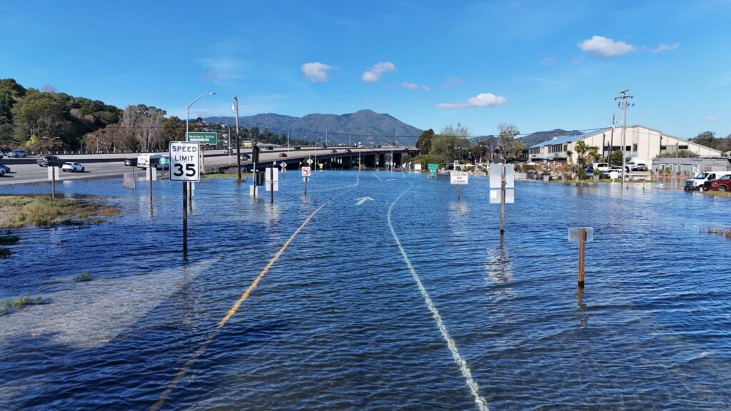 king tide california