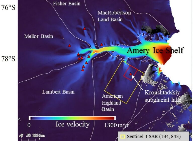 lago subglaciale Kronshtadskiy antartide