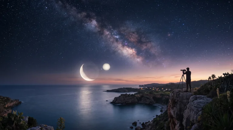 luna giove