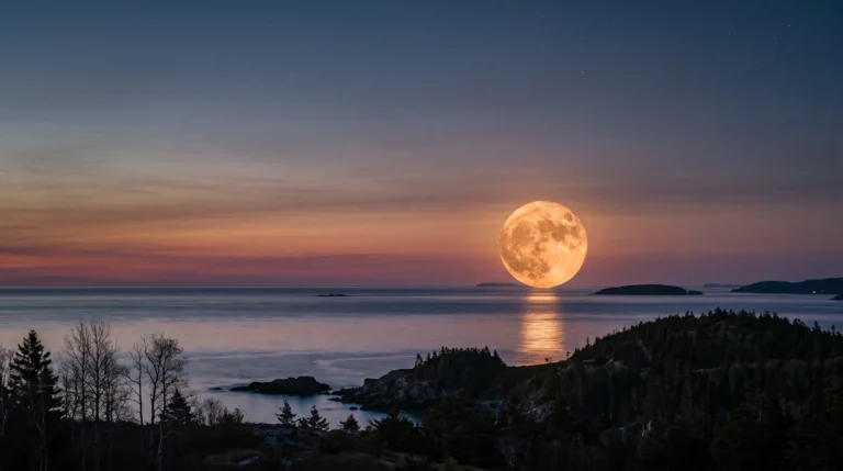 luna piena cacciatore