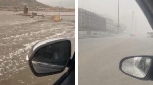 maltempo arabia saudita