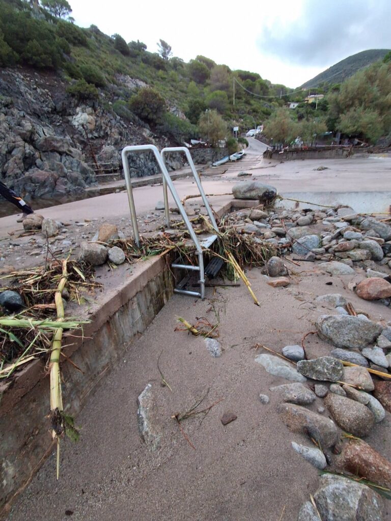 maltempo isola d'elba toscana