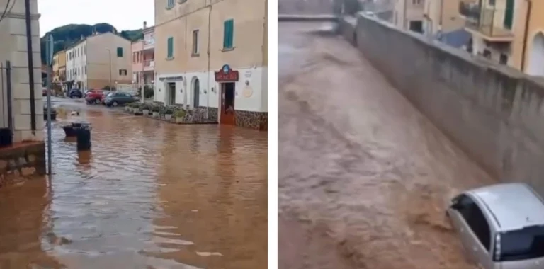 maltempo isola d'elba toscana