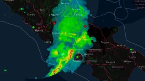 maltempo lazio campania
