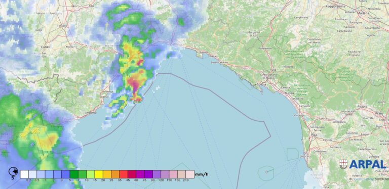 maltempo liguria