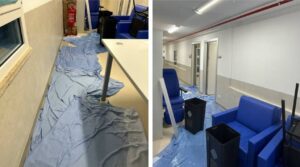 maltempo ospedale anzio lazio