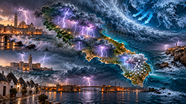 maltempo puglia