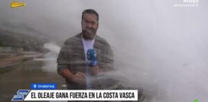 maltempo spagna giornalista onda