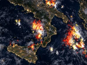 maltempo temporali sud italia
