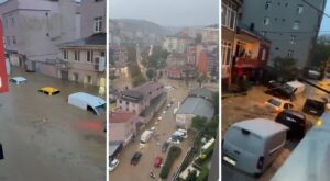 maltempo turchia alluvione istanbul