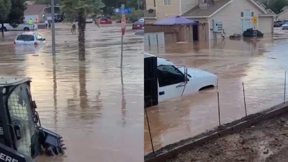 maltempo utah USA