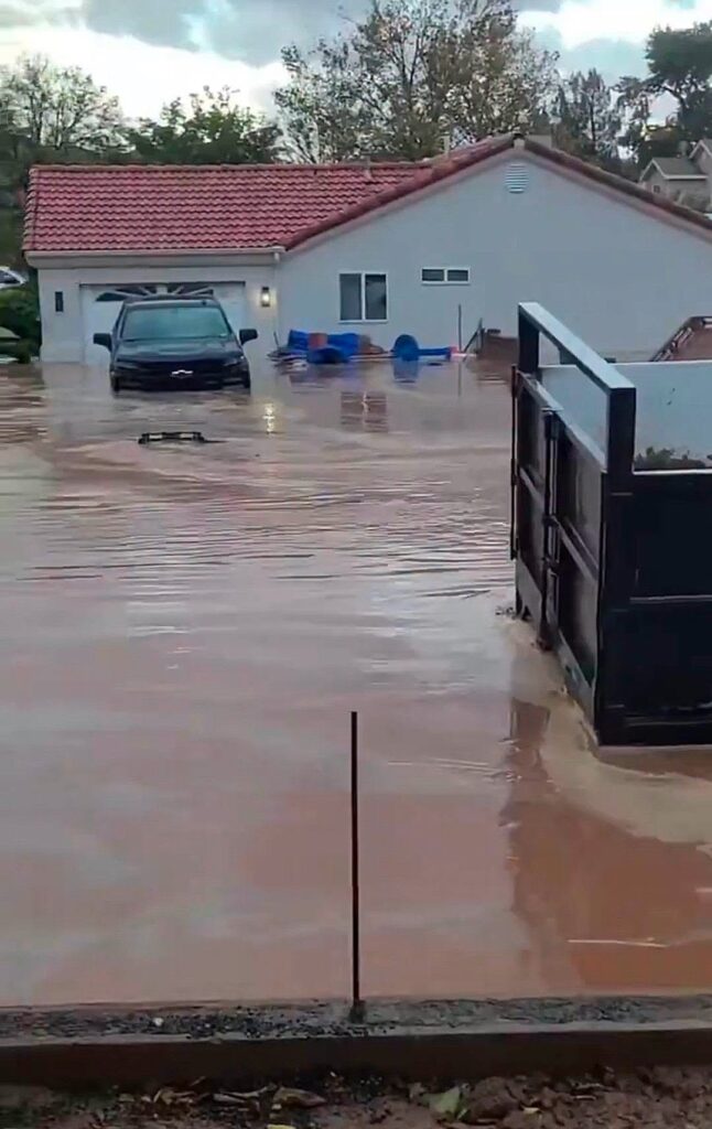 maltempo utah USA