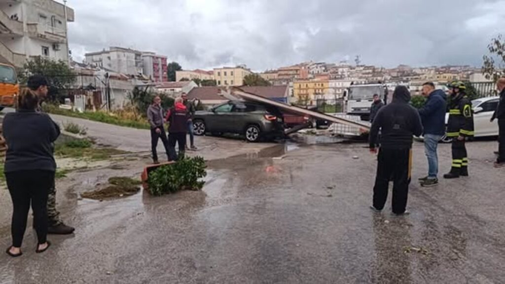 maltempo vico del gargano puglia