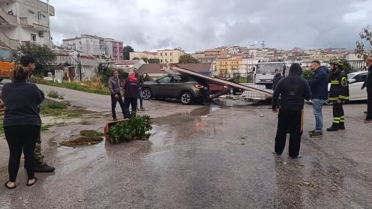 maltempo vico del gargano puglia